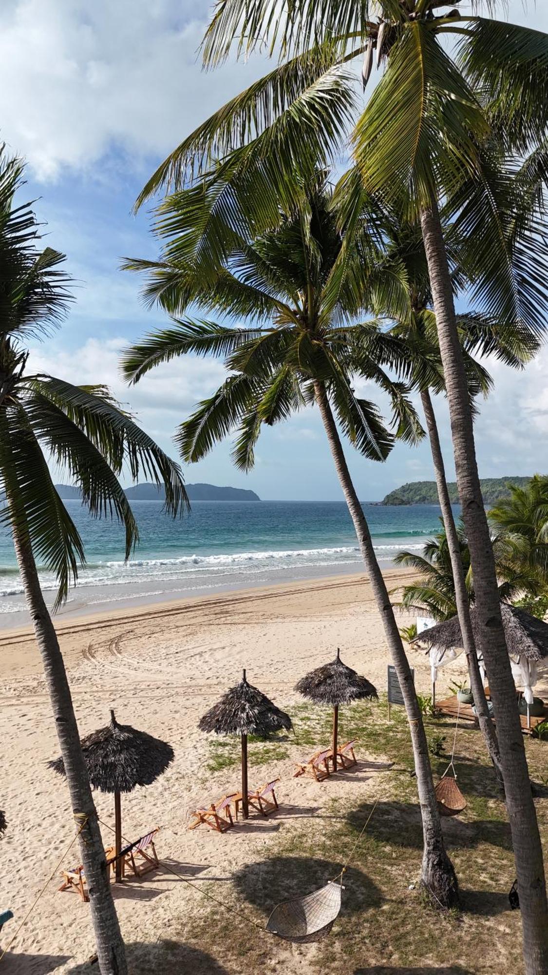 Eco Sanctuaries Nacpan Beach, El Nido Bed&Breakfast Exterior foto