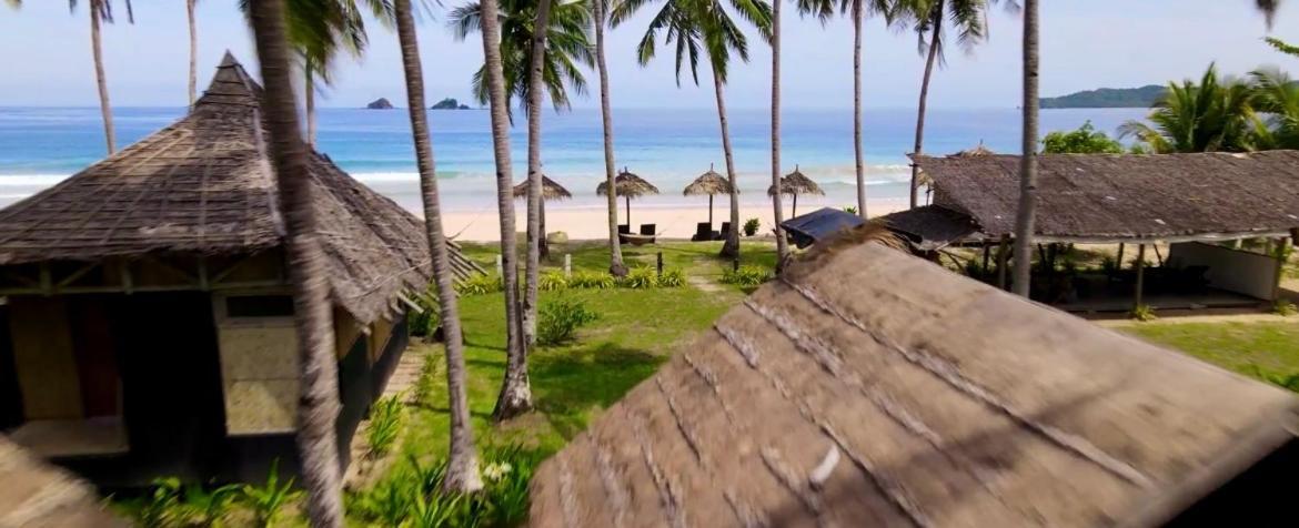 Eco Sanctuaries Nacpan Beach, El Nido Bed&Breakfast Exterior foto