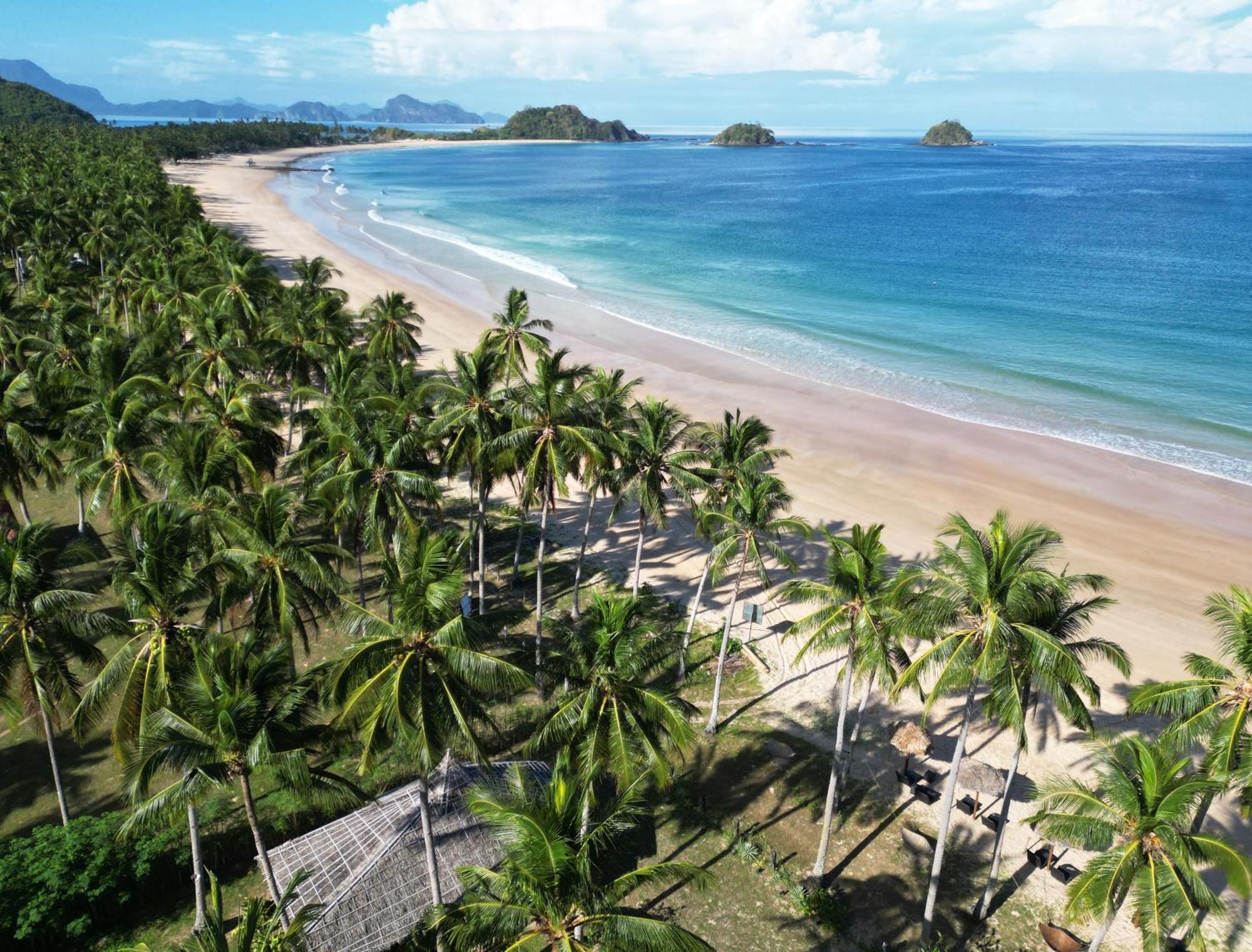 Eco Sanctuaries Nacpan Beach, El Nido Bed&Breakfast Exterior foto